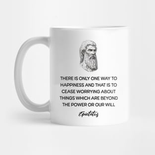 Epictetus Stoic Quote Mug